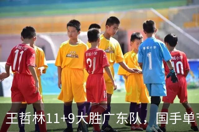 王哲林11+9大胜广东队，国手单节5记三分，核心外援12中1