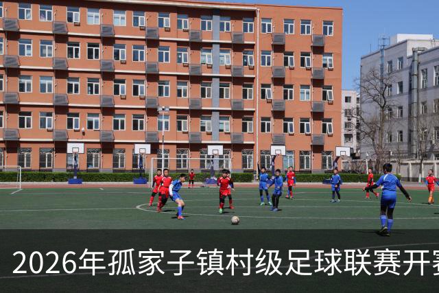 2026年孤家子镇村级足球联赛开赛